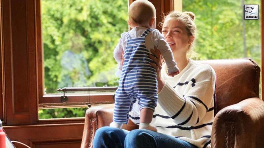 Amber Heard Shared A Sweet Moment With Baby Girl