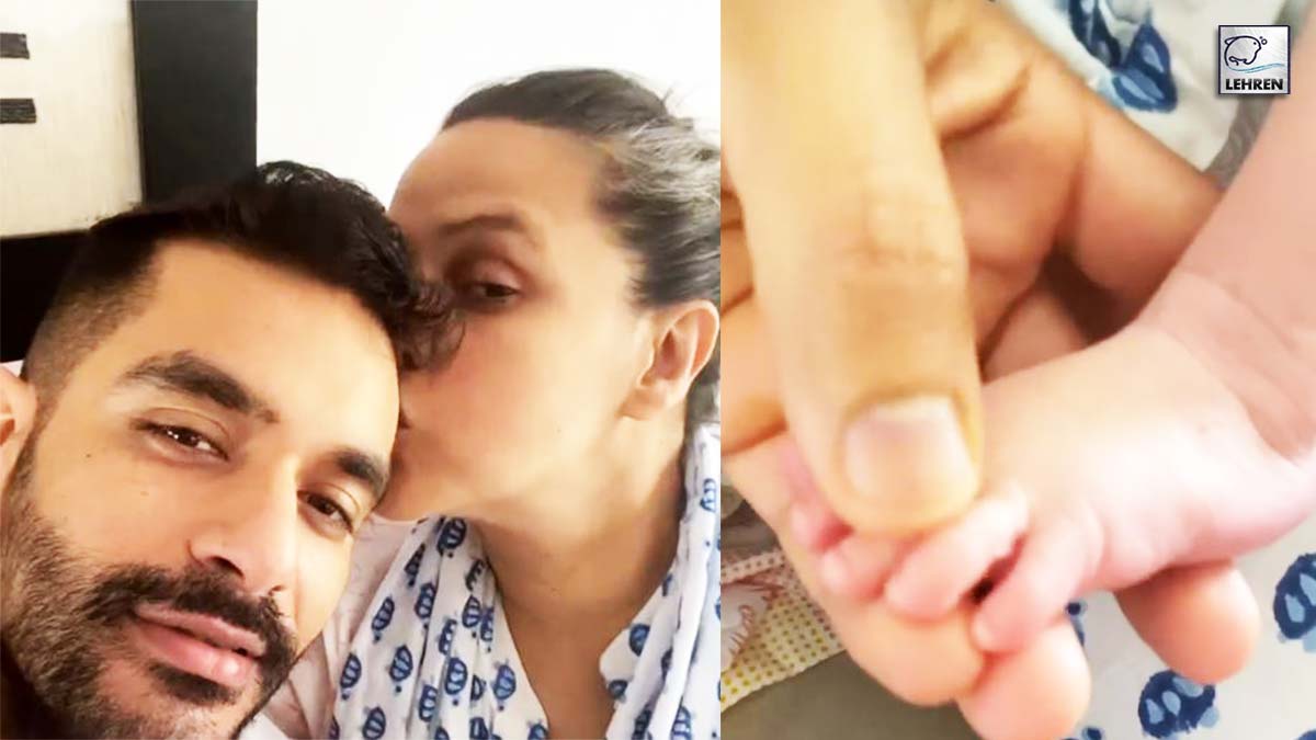 Angad Bedi Shares First Glimpse Of His Newborn Son In This Video