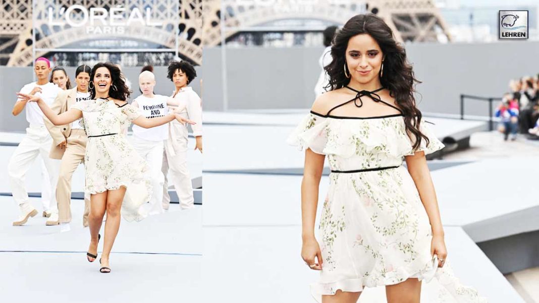 Camila Cabello Owns The Runway With Floral Dress