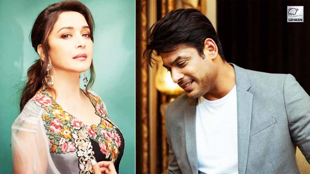 Fans Spot Late Sidharth Shukla In Madhuri Dixit's New Video