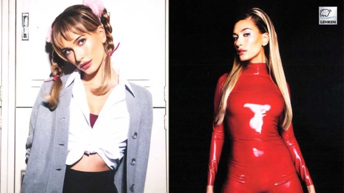 Hailey Bieber Recreates Four Iconic Britney Spears Moments