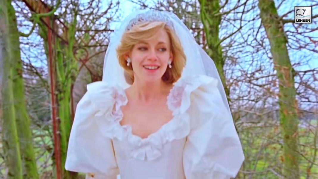 Kristen Stewart Says It Was 'Spooky' To Wear Princess Diana's Wedding Dress Replica