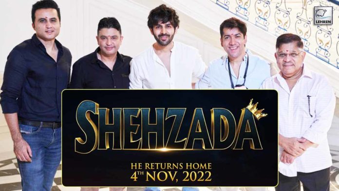 Kartik Kriti Starrer Shehzada