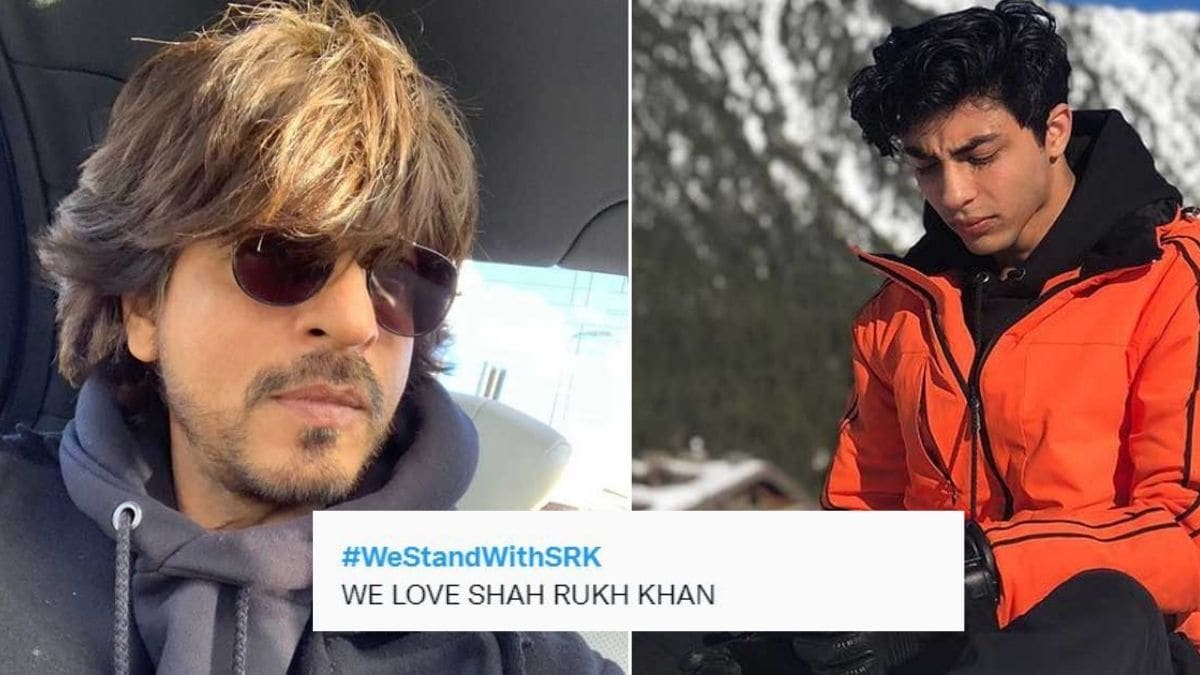 'We Stand With SRK' Trends On Twitter After Son Aryan Khan's Arrest