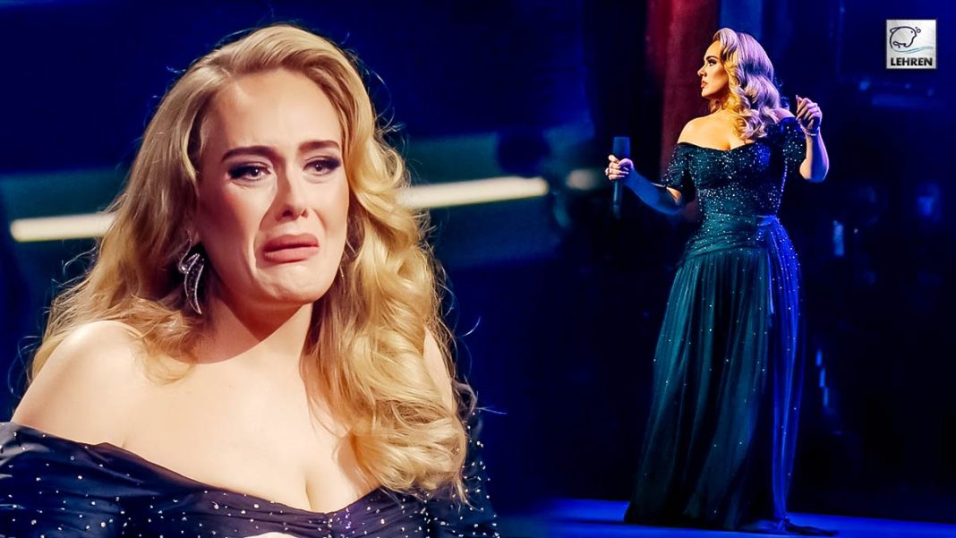 Adele Bursts Into Tears After Being Surprised By Her Former Teacher