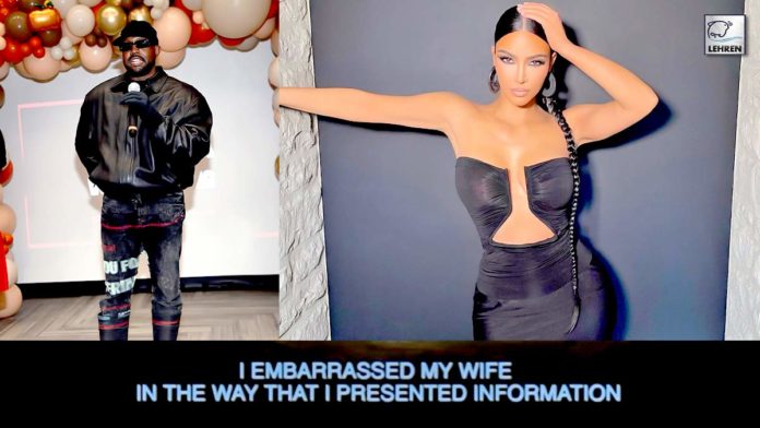Kanye West Reveals How He Once Embarrassed Kim Kardashian