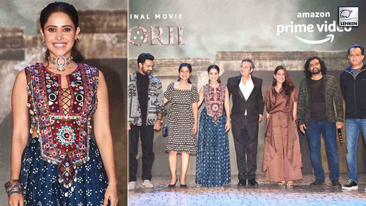 Nushrratt Bharuccha At Trailer Launch Of Film Chhorri