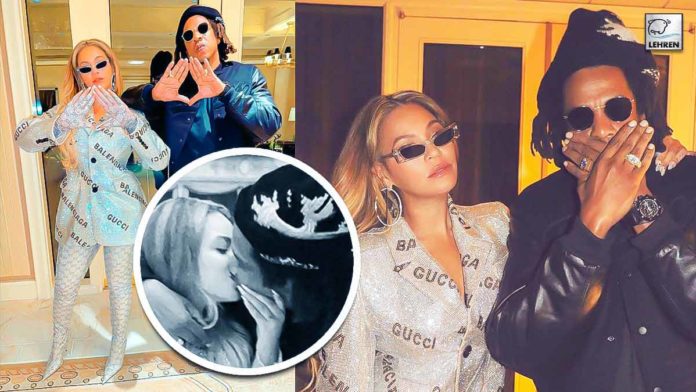 Beyonce And Jay-Z Share Sweet Moment As They Kiss In Intimate Photos
