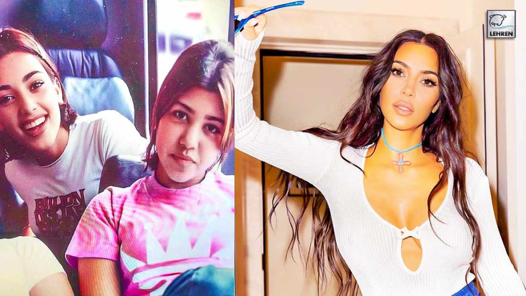 Check Out Adorable Childhood Snaps Of Kourtney And Kim Kardashian