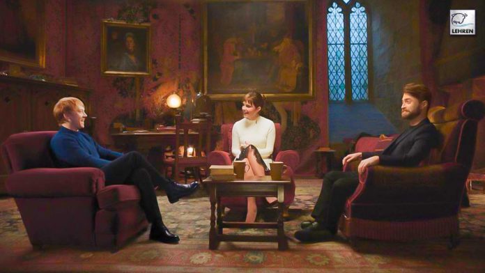 Daniel Radcliffe, Emma Watson, And Rupert Grint Recalls Their First Kiss