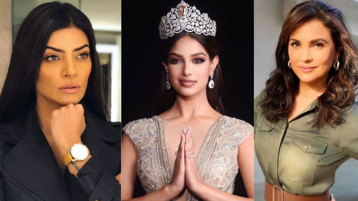 How Former Winners Lara Dutta, Sushmita Sen Congratulated Miss Universe 2021 Harnaaz Sandhu