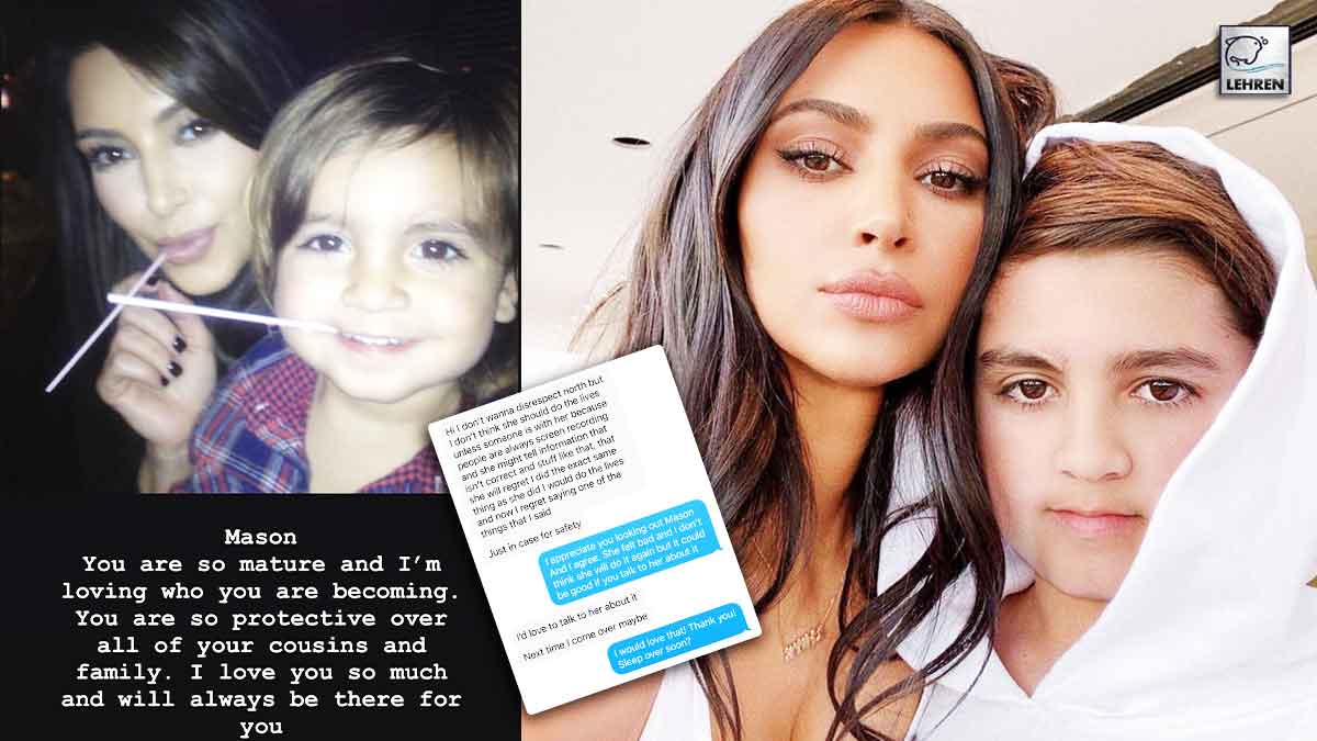 Kim Kardashian's Nephew Mason Shows Safety Concern As North West...