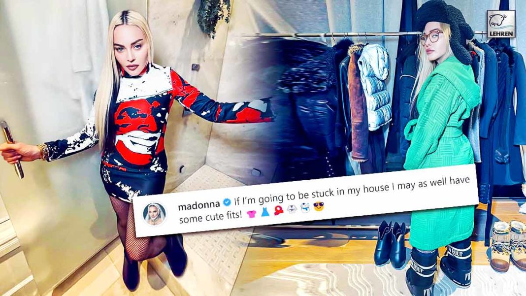 Madonna Unveils Her Favorite Looks During The At-Home Fashion Show