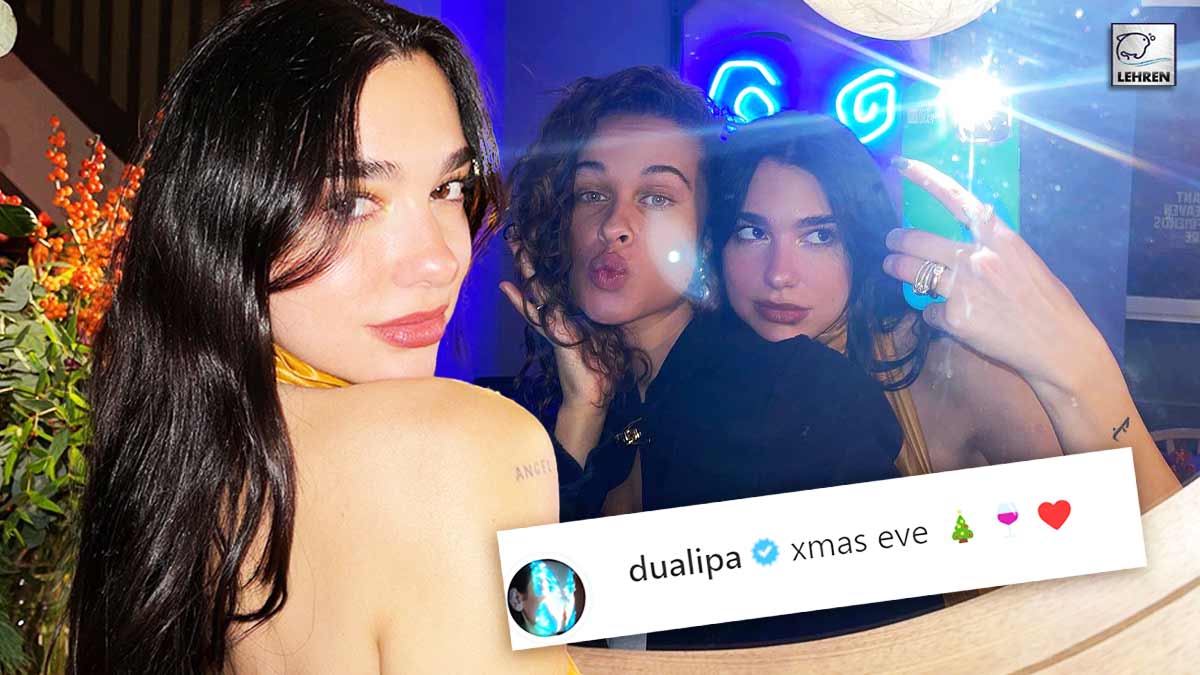 Newly Single Dua Lipa Looks Stunning As She Enjoys Christmas Eve