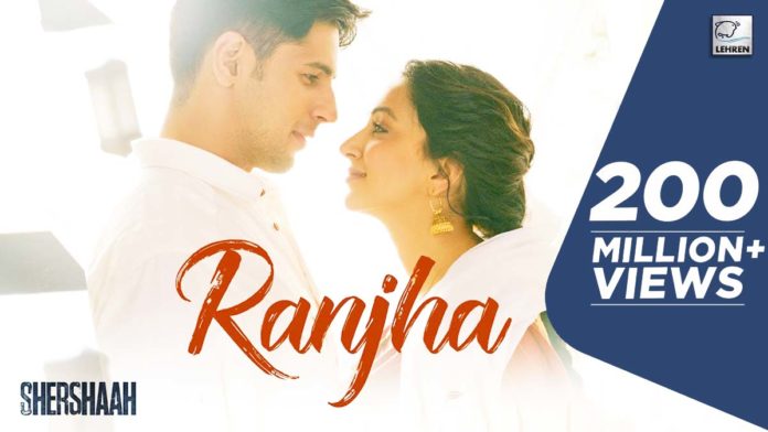 Shershaah Song 'Ranjha' Crosses 200 Million Views On YouTube