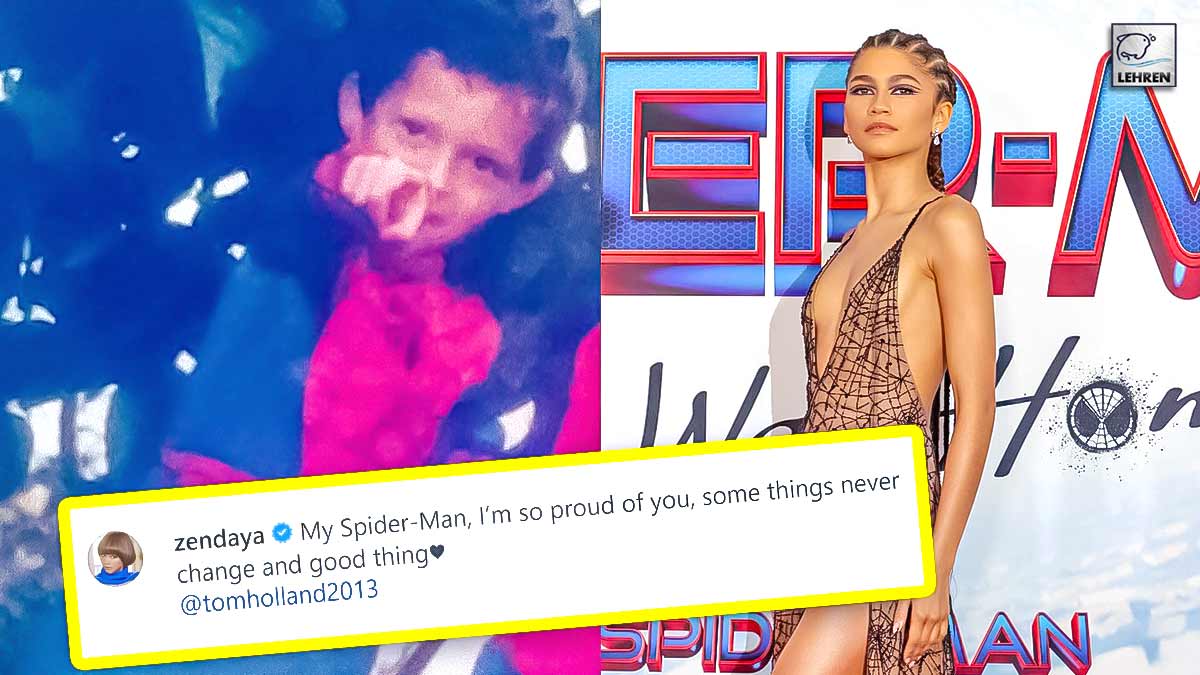 Zendaya Is So Proud Of Tom Holland And Calls Him 'My Spider-Man'