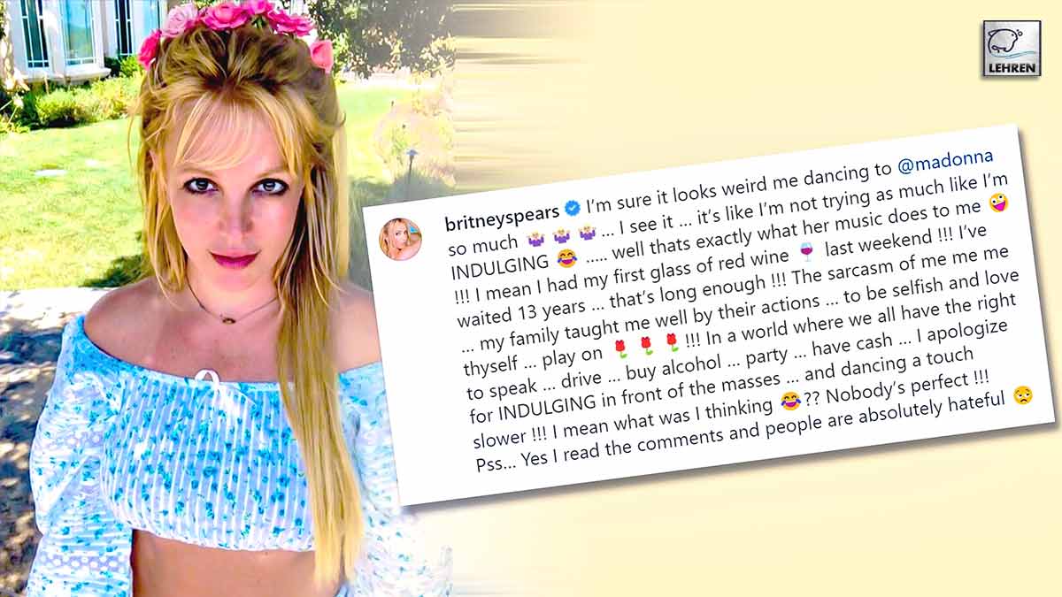 Britney Spears Gets Candid About The Freedom She Got