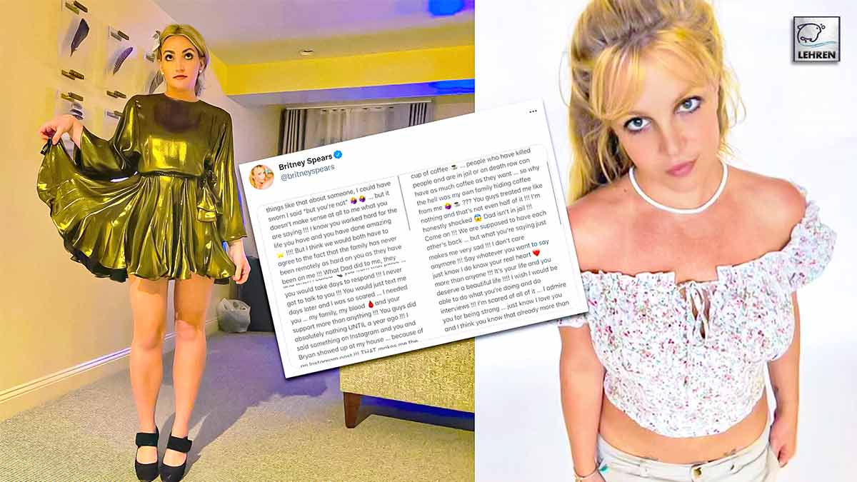 Britney Spears Pens Emotional Note To Sister Jamie Lynn Spears