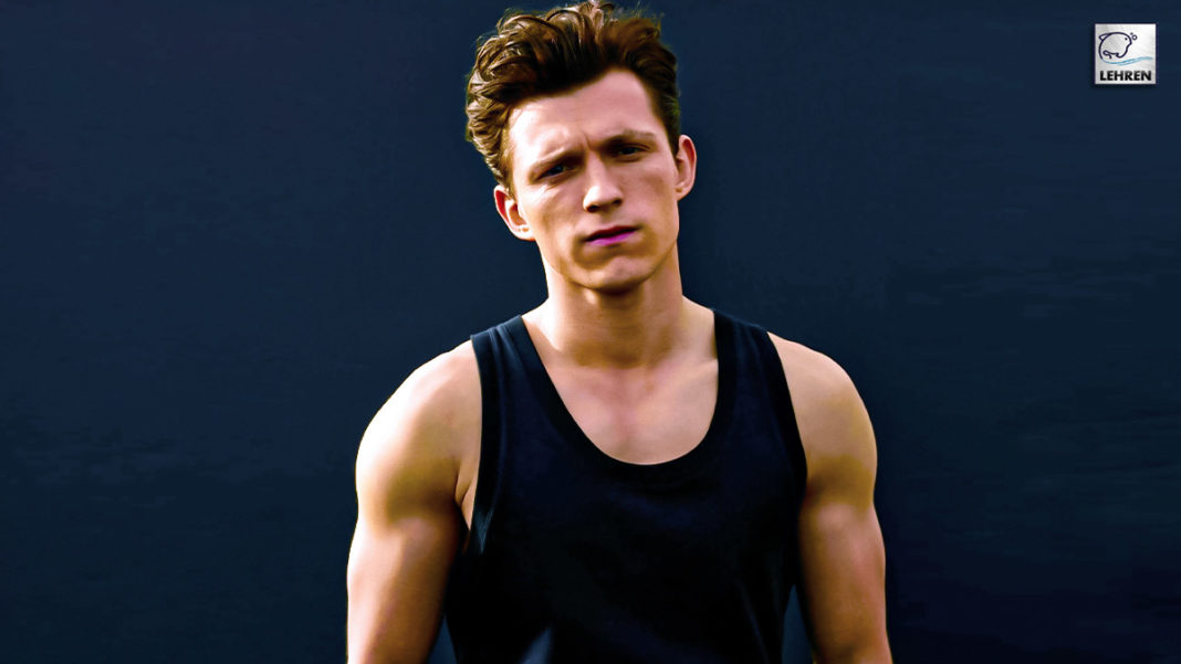 Tom Holland Shows Off Amazing Physique In A Shirtless Workout Snap
