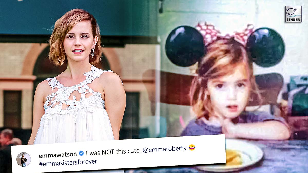 Emma Watson Have Hilarious Reaction On Emma Roberts Photo Mix-Up