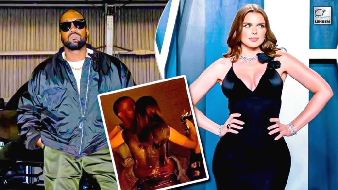 Julia Fox Shares Steamy Photo Of Herself Getting Close with Kanye West