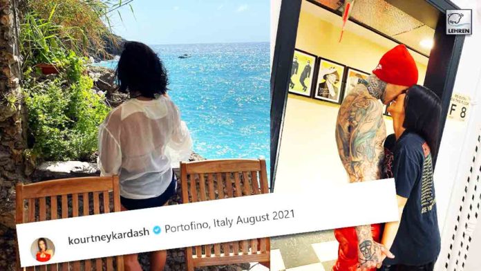 Kourtney Kardashian Shares Sizzling Snaps With Travis Barker