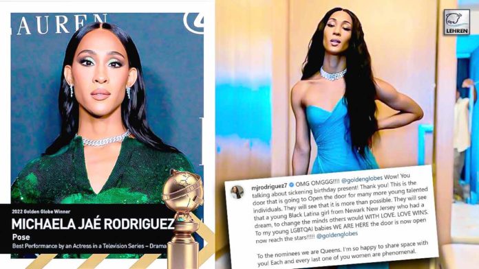 MJ Rodriguez Becomes First Trans Woman To Win Golden Globe Award