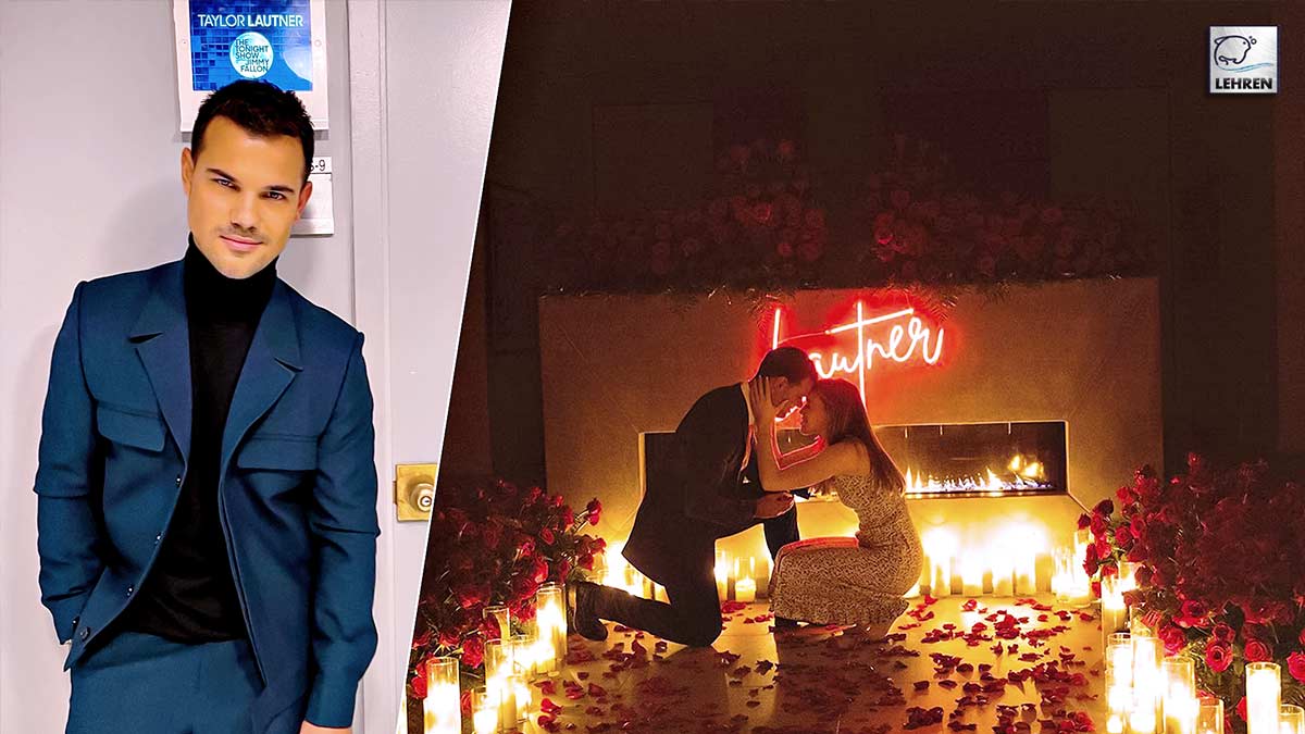 Twilight Star Taylor Lautner Deets Intimate Way He Proposed To Tay Dome