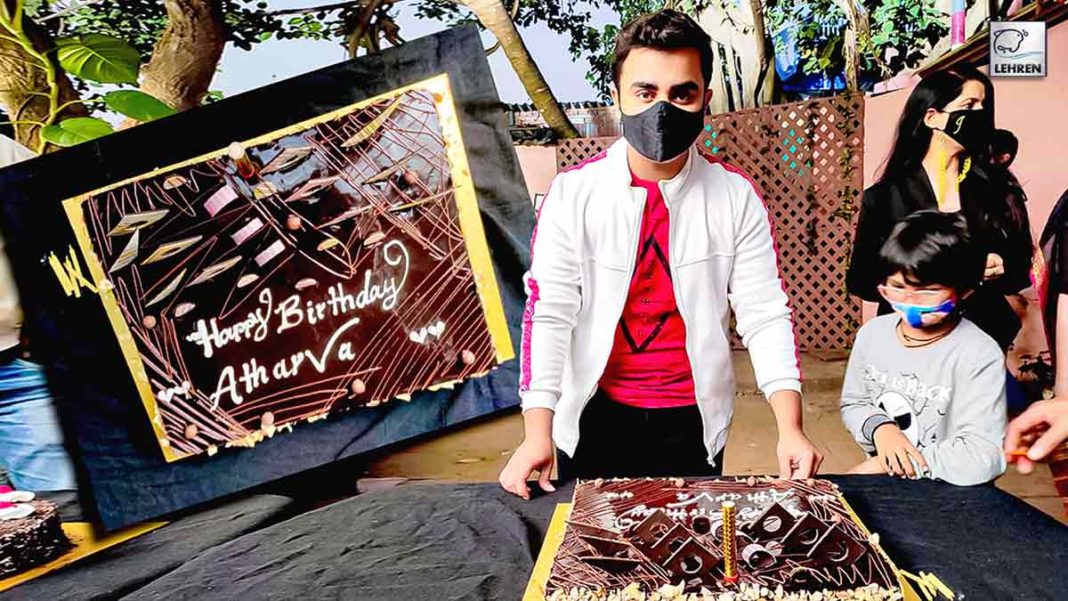 Young Babasaheb AKA Atharva Celebrated His Birthday With His Cast And Family