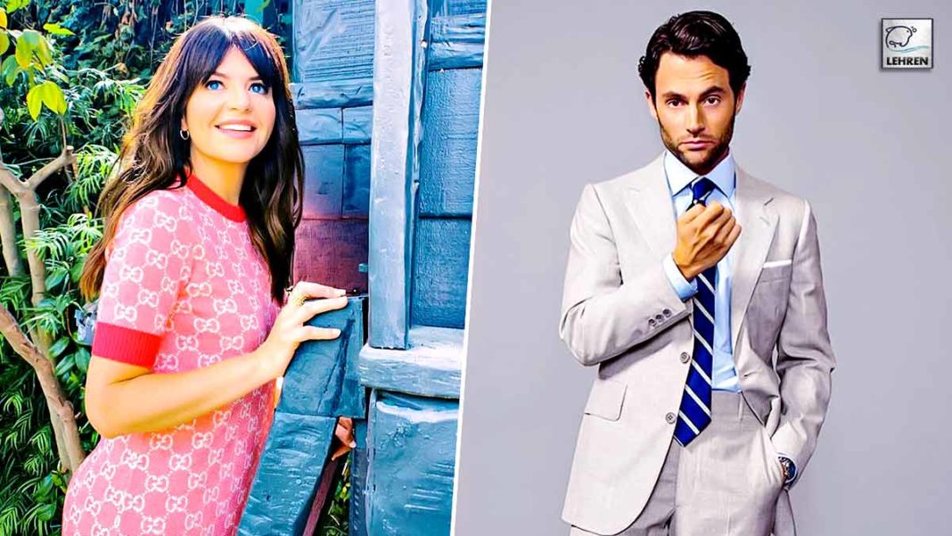 Casey Wilson Jumps Over Desk During Surprise Visit From Penn Badgley