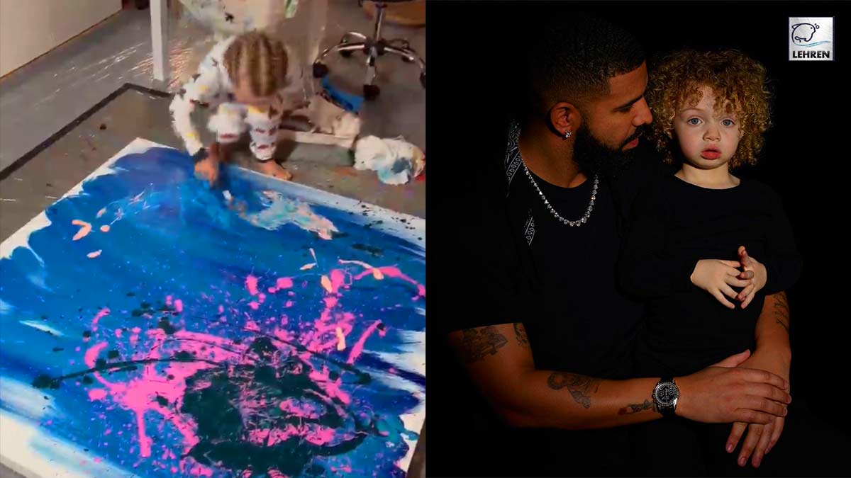 Drake's Son Adonis Shows His Artistic Skills In An Adorable Video