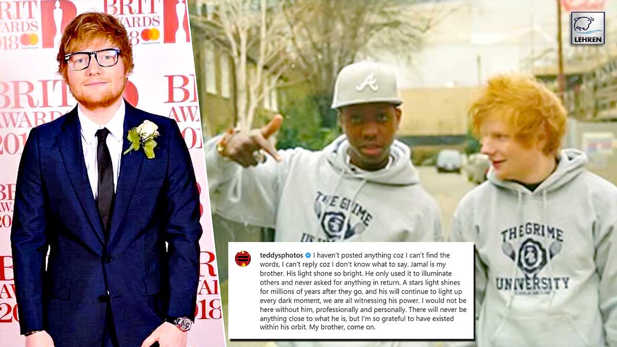 Ed Sheeran Pays Heartfelt Tribute To Friend Jamal Edwards