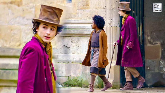 Timothée Chalamet Spotted As Willy Wonka