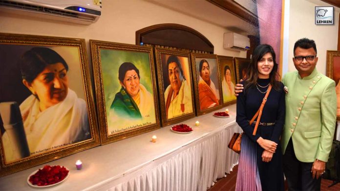 Dr. Aneel Murarka's 'Lata Mangeshkar Painting Exhibition' Is A Great Tribute To The 'Nightingale Of India'
