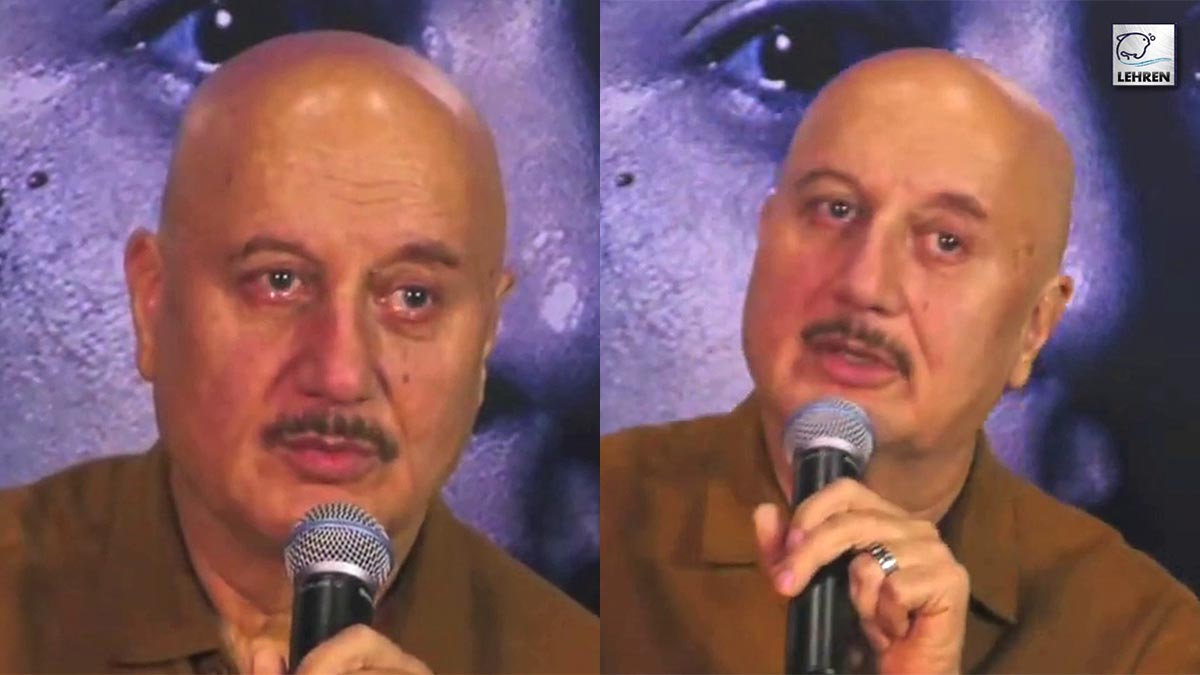 Anupam Kher Cries While Talking About Film 'The Kashmir Files'