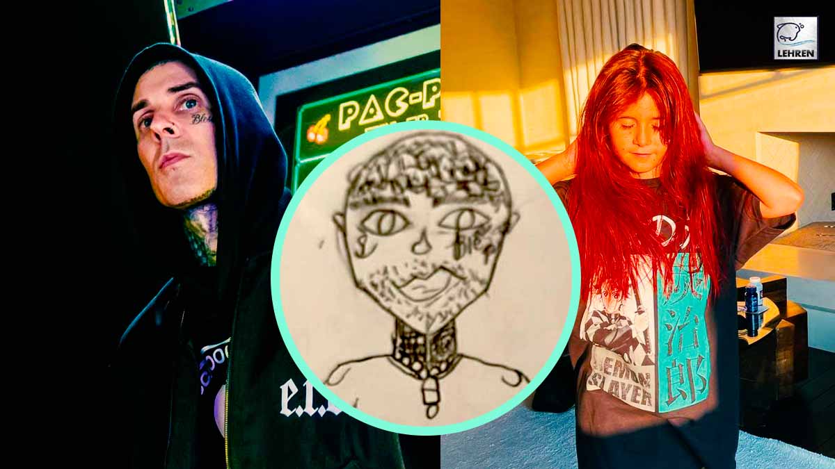 Here's How Travis Barker Reacts To Penelope's Drawing