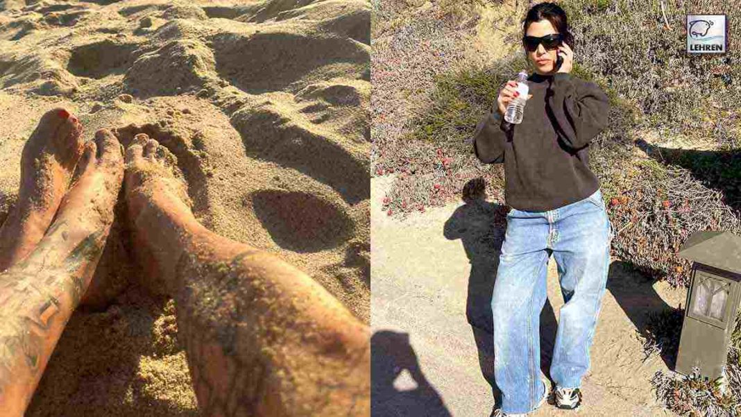 Kourtney Kardashian Shares Steamy Beach Pics - Check Out