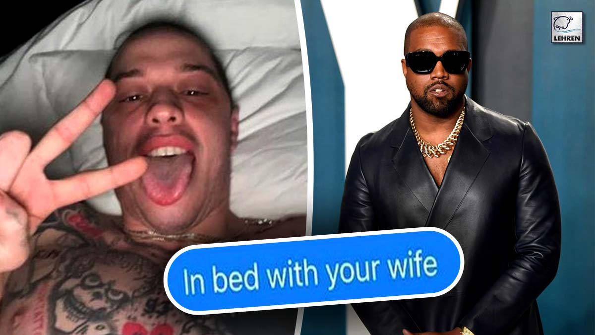 Pete Davidson Taunts Kanye West, 'In Bed With Your Wife'