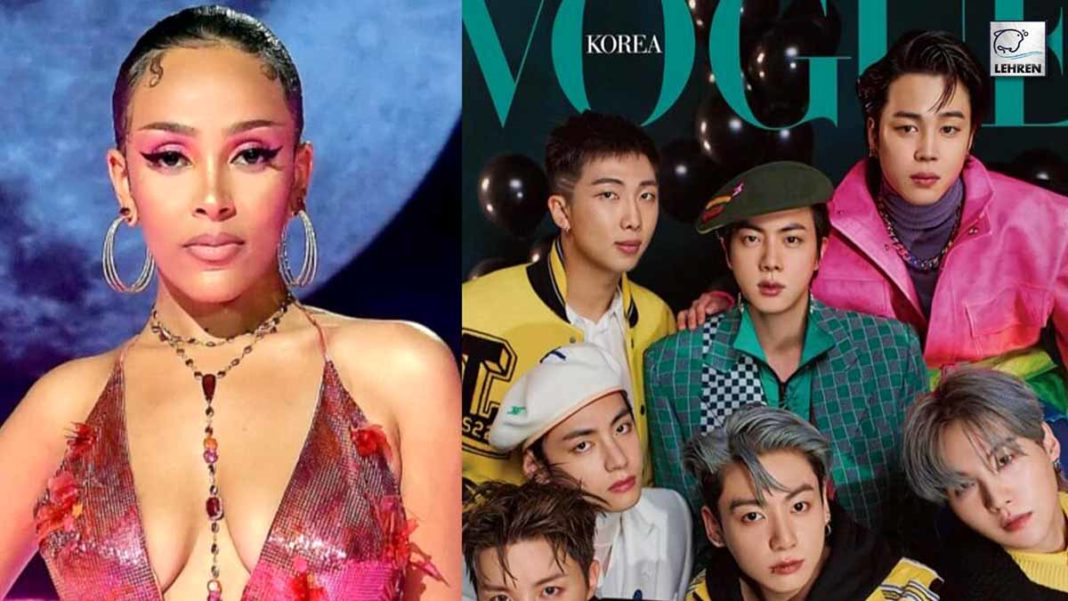 Doja Cat Caught Fangirling Over BTS’s Jungkook; Here’s The PROOF!
