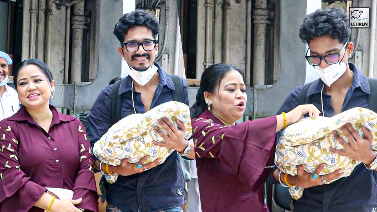Bharti Singh & Haarsh Leave From Hospital With Their New Born Baby