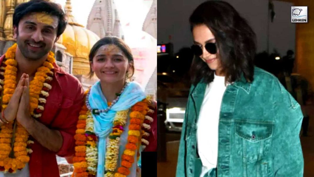 Deepika Padukone Travels Out Of Mumbai Before Ranbir Kapoor's Wedding