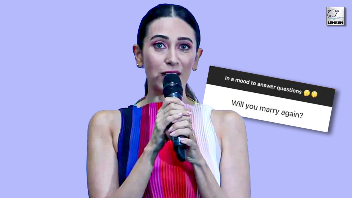 Karisma Kapoor's Reply When Asked If She Would Marry Again!