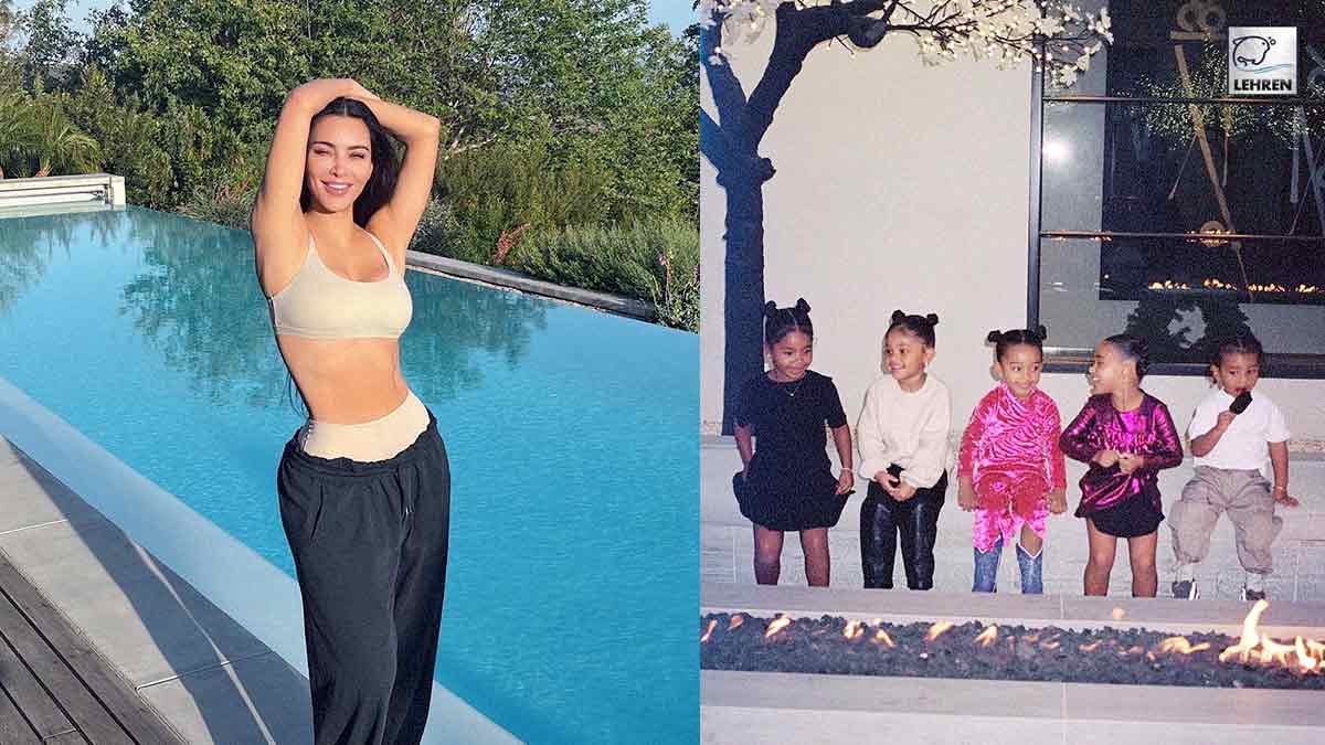 Kim Kardashian Shares Snap Featuring Stormi And True