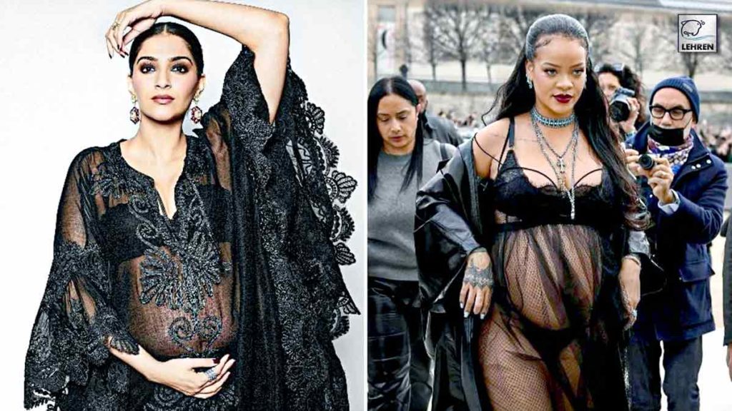 Sonam Kapoor Copies Rihanna For Pregnancy Photoshoot