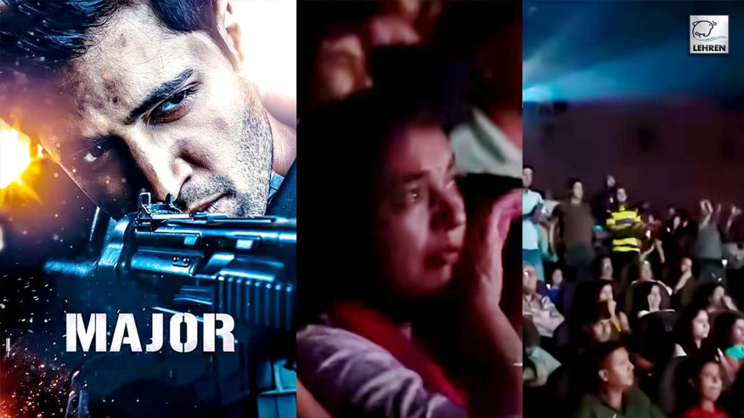 Audiences Get Teary-Eyed At Jaipur Screening Of 'Major', Watch Emotional Video