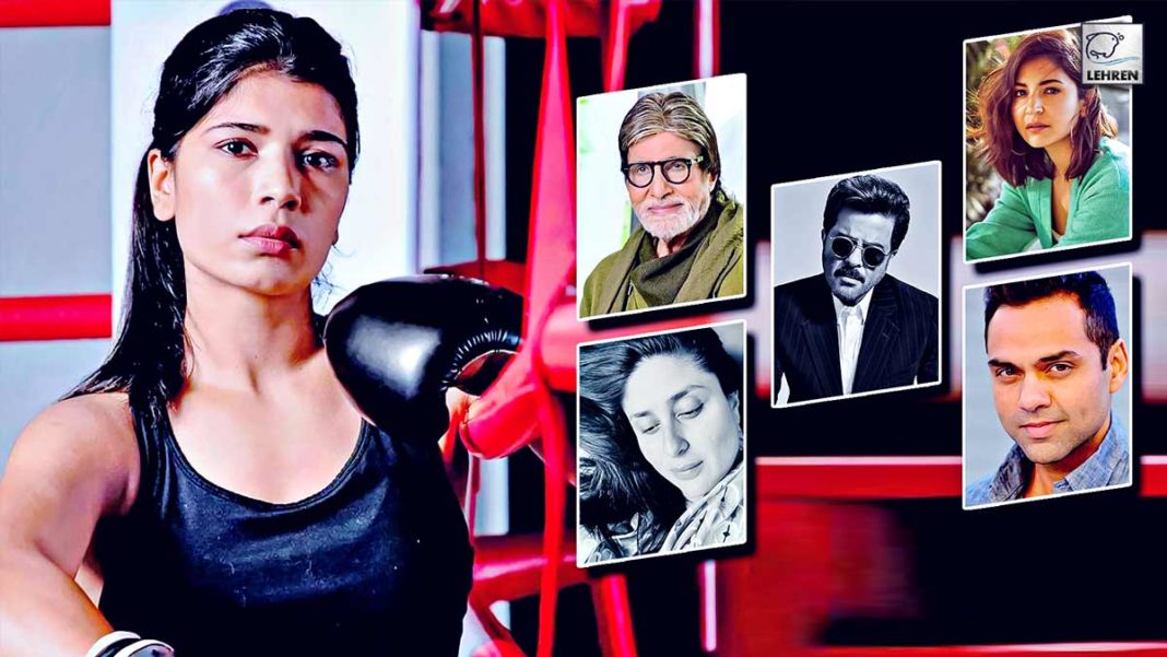 Bollywood Actors Congratulate Boxer Nikhat Zareen For Winning Gold Medal