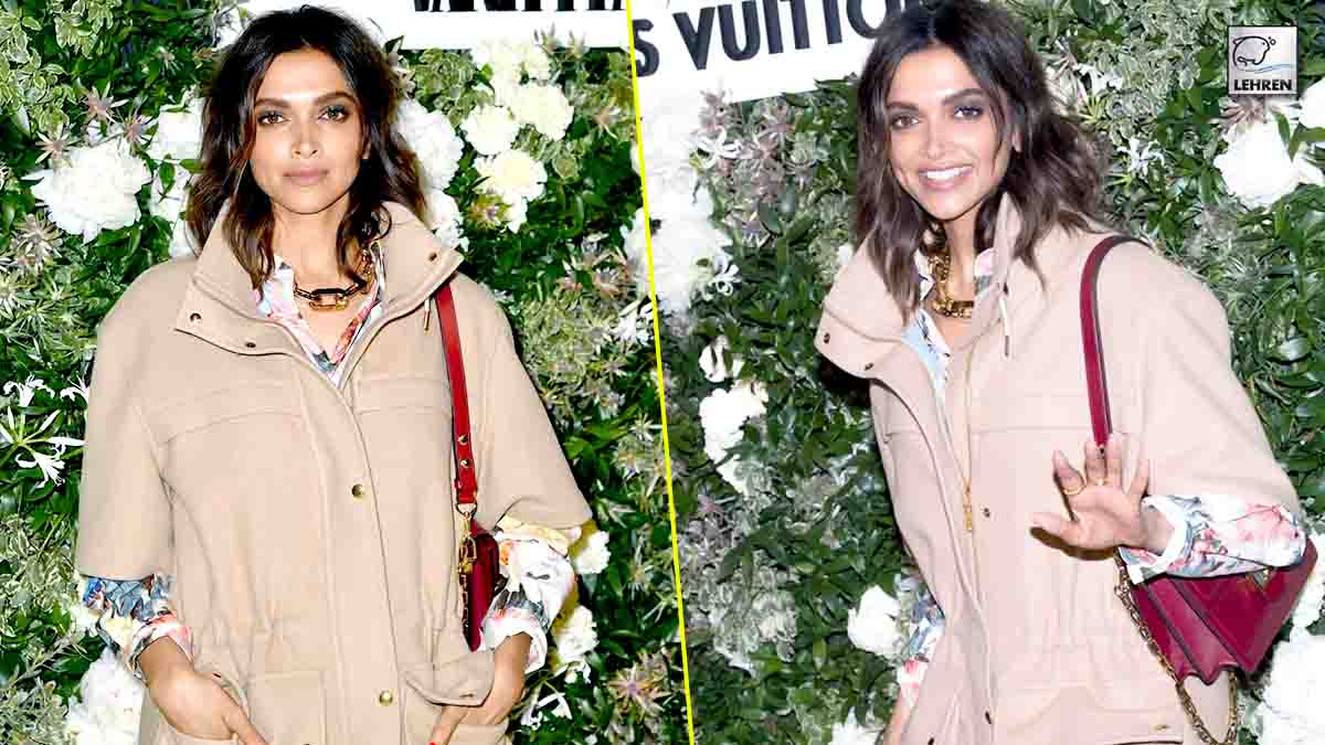 Deepika Padukone's Airport Look Is Complete With A Tan Trench Coat And Her  Louis Vuitton Bag
