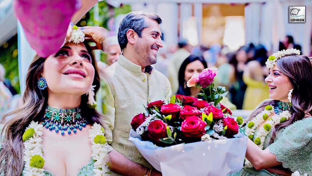 Kanika Kapoor and Gautam Mehandi Ceremony Photos
