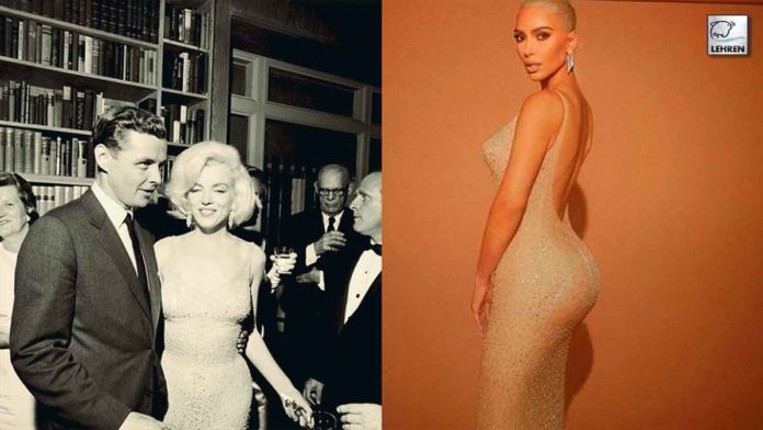 Kim Kardashian Wears Iconic Marilyn Monroe's Dress From 1962 At Met Gala 2022