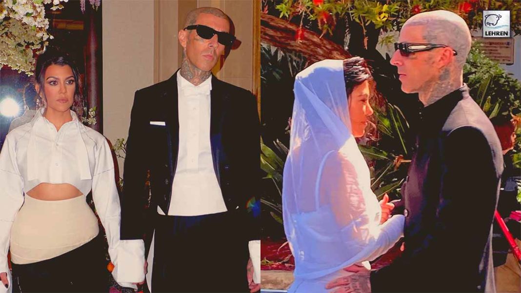 Kourtney Kardashian And Travis Barker Are Officially Married!
